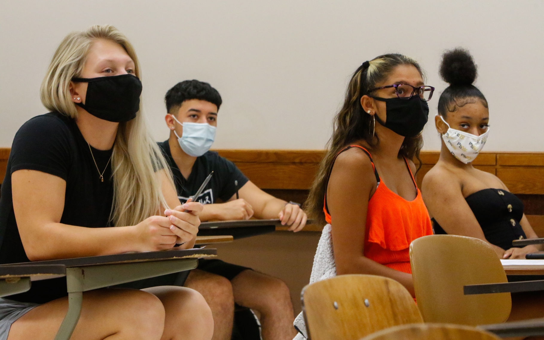 PNW students return to campus